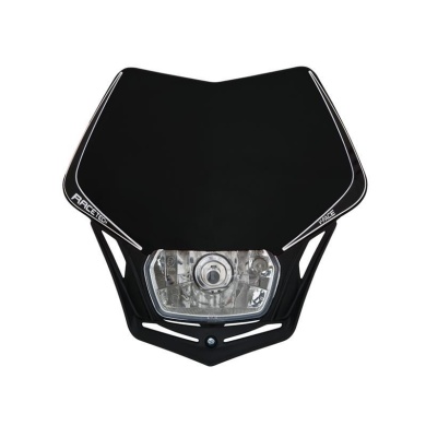 Lampenmaske V-Face schwarz E-geprüft Lampenmasken ZAP-Technix-Shop