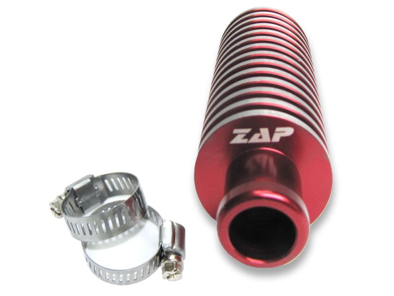 Zusatzkühler small 120x35mm universal rot Optik & Performance ZAP-Technix-Shop