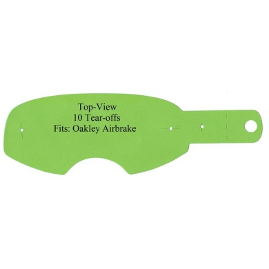 Abreißscheiben 10er Pack Oakley Airbrake Oakley ZAP-Technix-Shop