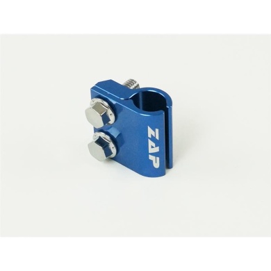 Halter Bremsleitung vorn CR(F), YZF 05- blau Halter Bremsleitung ZAP-Technix-Shop