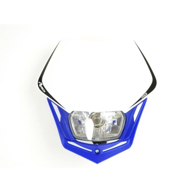 Lampenmaske V-Face blau/weiß Lampenmasken ZAP-Technix-Shop