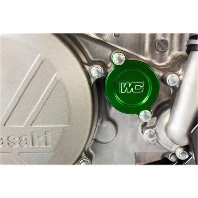 Works Connection Ölfilterdeckel KXF 450 16- Grün Motorteile ZAP-Technix-Shop