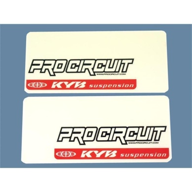 Pro Circuit KYB Gabelsticker Sticker ZAP-Technix-Shop
