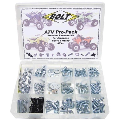 BOLT Pro-Pack ATV Schraubenkit 225-teilig Schraubenkits Pro-Pack ZAP-Technix-Shop