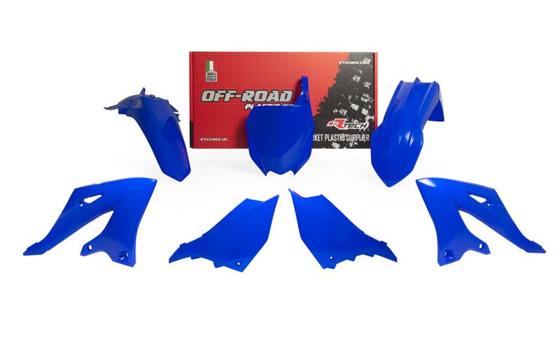 Plastikkit Yamaha YZ 125/250 2022- Blau 5 tlg. Yamaha Plastikkits ZAP-Technix-Shop