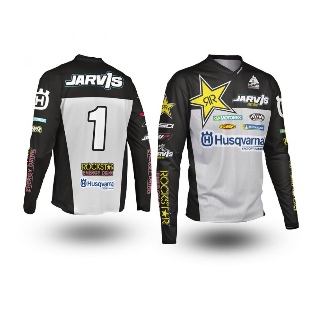 Jarvis Race Gear Shirt Größe L MX Bekleidung ZAP-Technix-Shop