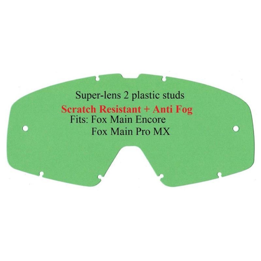 E-Glas FOX Main Pro/Encore m. Halter klar FOX ZAP-Technix-Shop