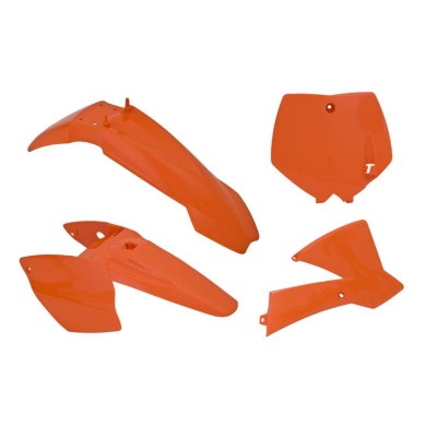 Plastikkit KTM SX 65 02-08  Orange 4 tlg. KTM Plastik-Kits ZAP-Technix-Shop