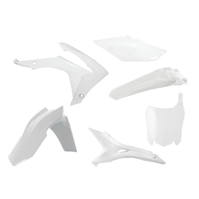 Plastikkit CRF 450 13-16 / CRF 250 14-17  US  Weiß 6tlg Honda Plastik-Kits ZAP-Technix-Shop