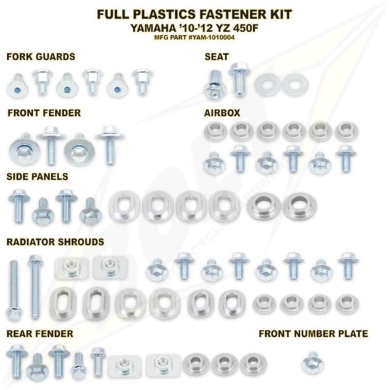 BOLT Schraubenkit für Plastikteile YZF 450 10-13 Schraubenkits für Plastikteile ZAP-Technix-Shop