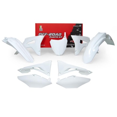 Plastikkit CRF 450 17-20 250 18- weiß 6tlg. Honda Plastik-Kits ZAP-Technix-Shop