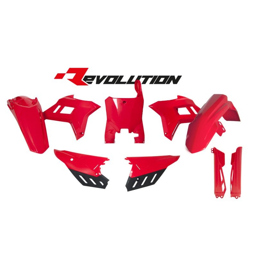 Rtech Revolution Komplett kit Honda CRF 450 2021- / CRF 250 2022- Rot Zulauf ZAP-Technix-Shop