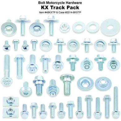 BOLT Track Pack KXF Schraubenkit 6-tlg m. Display Schraubenkits Track-Pack ZAP-Technix-Shop
