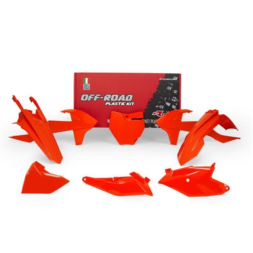 Plastikkit für KTM SX 85 18- Neon Orange 6tlg RTech KTM Plastik-Kits ZAP-Technix-Shop