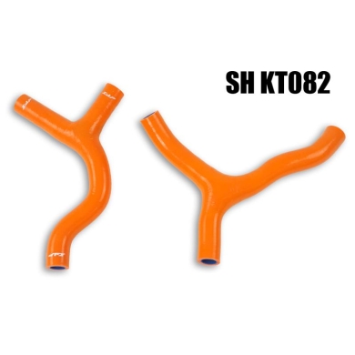 Silikon-Kühlerschlauch für KTM SX 85 13-17 orange Kühlerschläuche ZAP-Technix-Shop