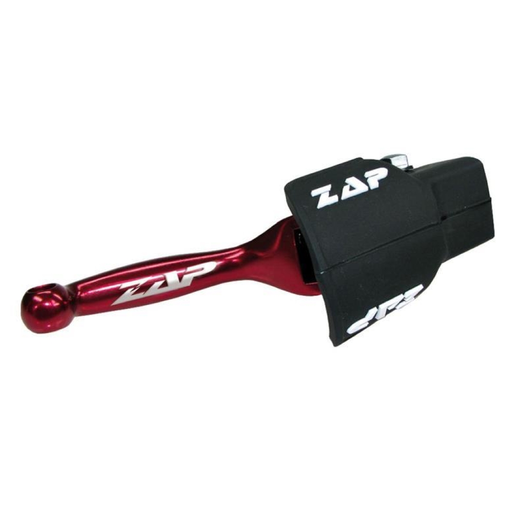 ZAP TechniX Flex-Bremshebel Honda CRF 250R/450R 07-, CRF 250RX/450RX 17- Rot FLEX Serie ZAP-Technix-Shop