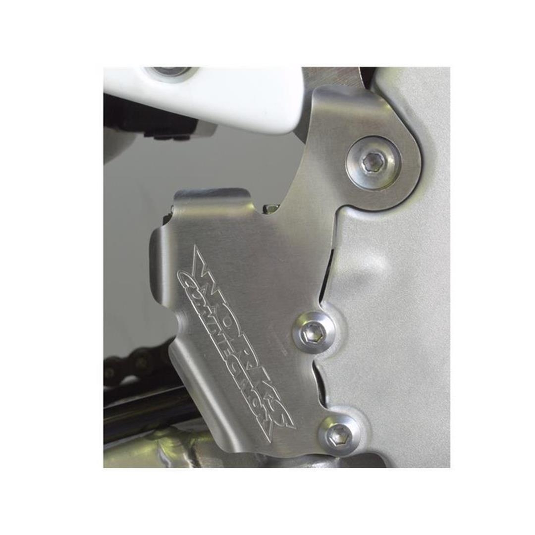 Works Connection Fußbremszylinderschutz Kawasaki KX 250F 09-20 Bremszylinder-Rahmenschutz ZAP-Technix-Shop