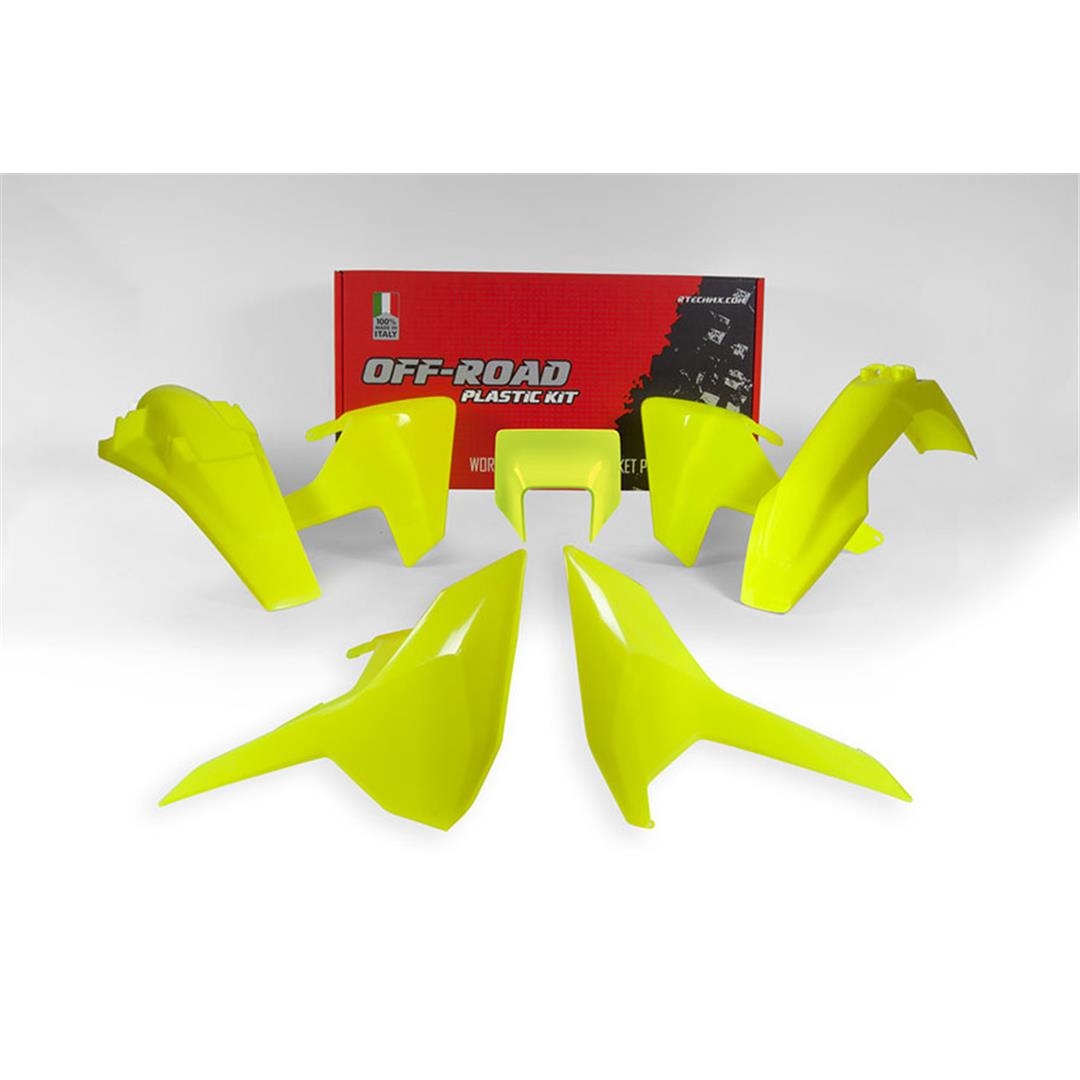 Plastikkit HSQ FE,TE 17-19 5tlg. neon gelb Husqvarna Plastikkits ZAP-Technix-Shop