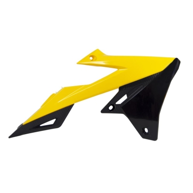 Kühlerspoiler RMZ 450 18- gelb/schwarz Suzuki Kühlerspoiler ZAP-Technix-Shop