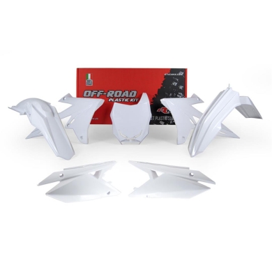Plastikkit RMZ 450 18- / RMZ 250 19- weiß 5 tlg. Suzuki Plastikkits ZAP-Technix-Shop