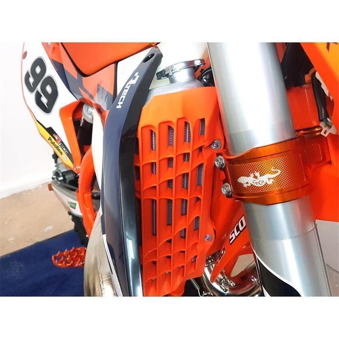 Rtech Oversize Kühlerschutzlamellen SX(F) 16-18  EXC(F) 17-19  Neon Gelb KTM / Husqv. Kühlerverstärkung ZAP-Technix-Shop