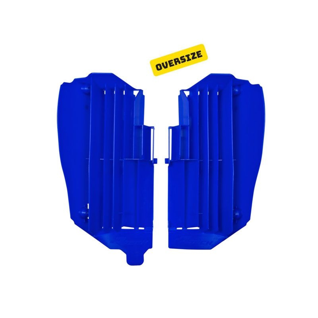 Rtech Oversize Kühlerschutzlamellen Yamaha YZ 450F 18-22, 250F 19- Blau Kühlerschutz Lamellen ZAP-Technix-Shop