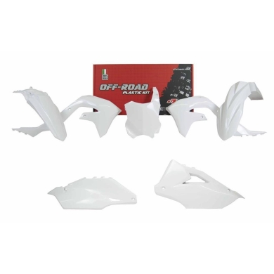 Rtech Plastikkit Kawasaki KX 450 19-23, 250 21-24 Weiß 5 tlg. Kawasaki Plastik-Kits ZAP-Technix-Shop