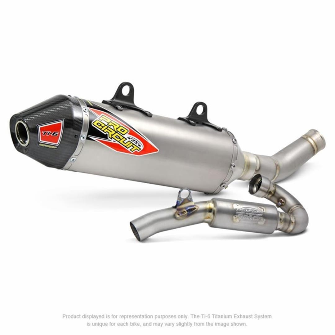 Pro Circuit T-6 GP System für KTM 450SX-F 19- SS/Ti/CR KTM 4T Komplett Anlage ZAP-Technix-Shop