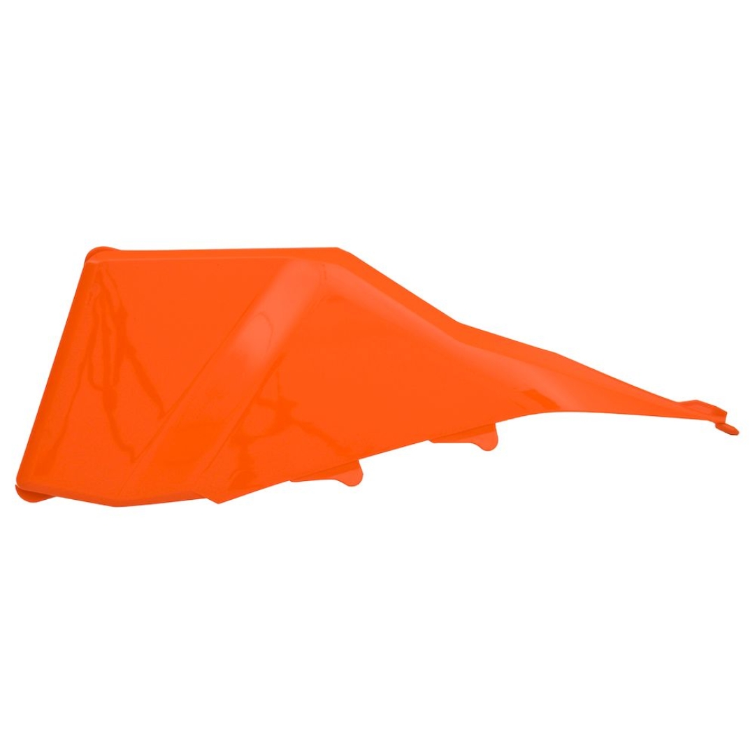 Airbox Abdeckung links SX 07-10, EXC 08-11  Orange RTech KTM Airbox Seitenteile ZAP-Technix-Shop