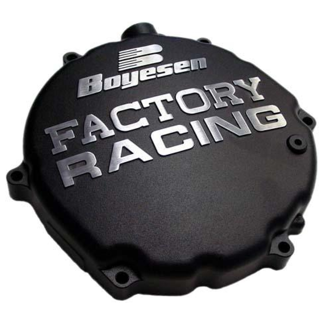 Boyesen Factory Kupplungsdeckel Kawasaki KX 250 05-07 Schwarz Kupplungsdeckel Kawasaki ZAP-Technix-Shop