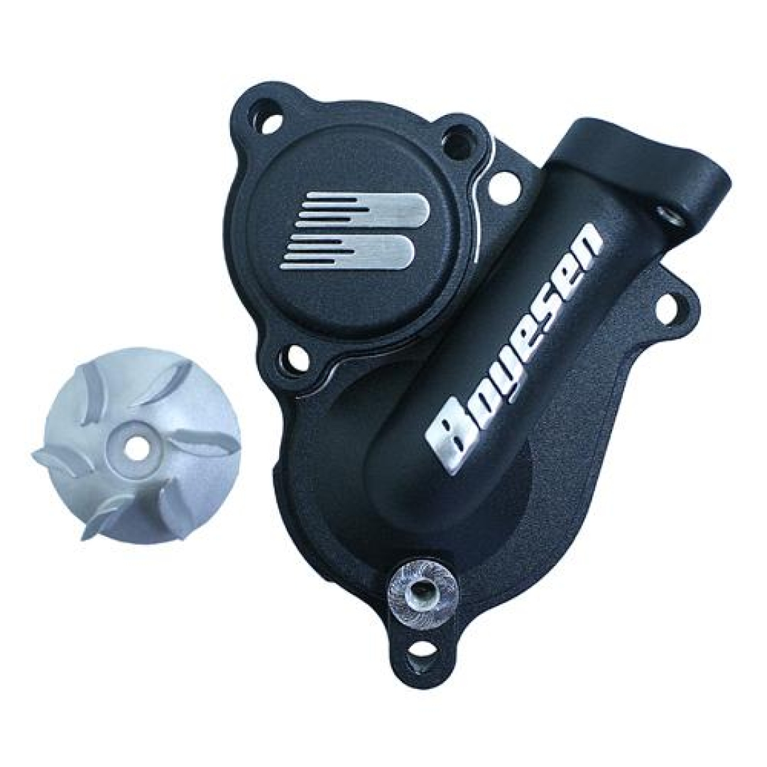 Boyesen SUPERCOOLER Wasserpumpendeckel und Impellerkits Kawasaki KX 250F 17- Schwarz Boyesen SUPERCOOLER ZAP-Technix-Shop