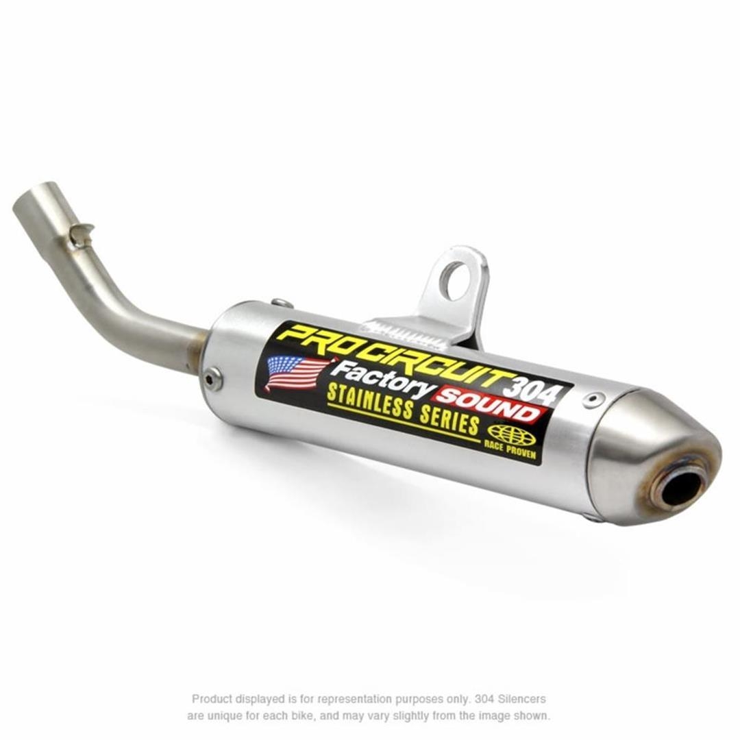Pro Circuit 304 Schalldämpfer für KTM Husqvarna 125 150  SX, TC 16-18, XC-W, TX 17-19 KTM HSQ 2T Endschalldämpfer ZAP-Technix-Shop