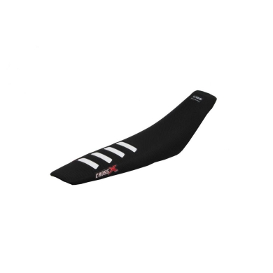 CrossX Sitzbezug UGS-WAVE Husqvarna TC/FC 19-22 TE/FE 20-23 Schwarz Weiß Husqvarna Bezüge ZAP-Technix-Shop