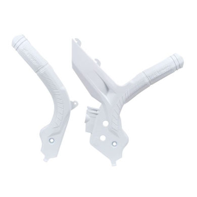 Rtech Grip Rahmenschützer für KTM SX/F 19-22, EXC 20-23 Weiß RTech KTM Rahmenschützer ZAP-Technix-Shop