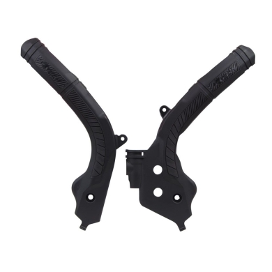 Rtech Grip Rahmenschützer für KTM SX/F 16-18, EXC 17-19 Husqvarna TC FC 16-22, FE TE 17-23 Schwarz RTech KTM Rahmenschützer ZAP-Technix-Shop