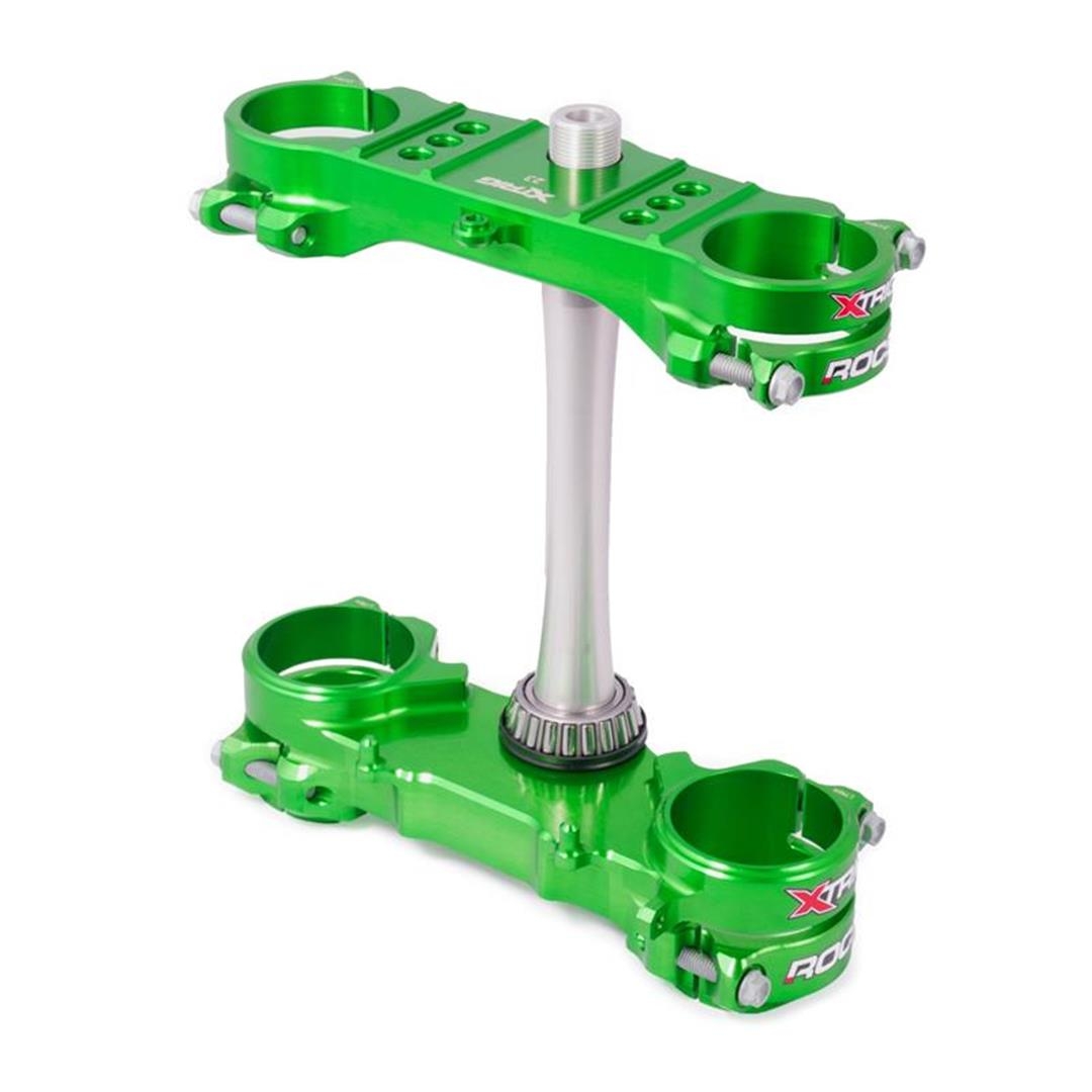 Xtrig ROCS tech Kawasaki KX 250 21-/ 450 19- Grün Kawasaki Gabelbrücken ZAP-Technix-Shop