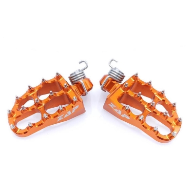 ZAP E-Peg Fußrasten für Yamaha, GasGas, KTM/HSQ -16, Fantic Orange Gas Gas Fußrasten ZAP-Technix-Shop