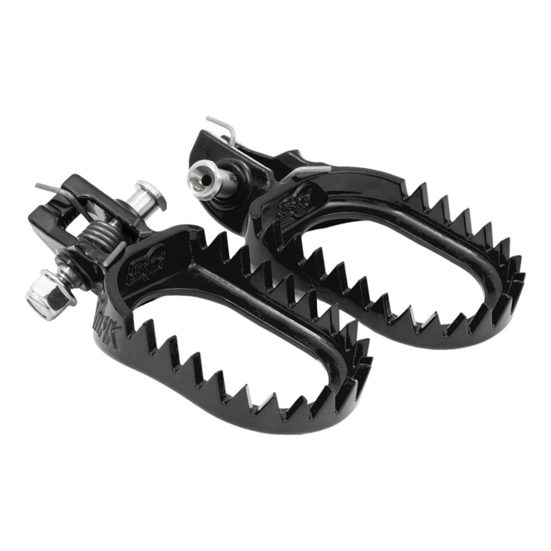 S3 Punk Fußrasten KTM SX/F 16-22, EXC 17-23, Husqvarna FC TC 16-22, TE FE 17-23 Schwarz S3 Fußrasten ZAP-Technix-Shop