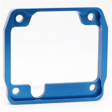 Lectron Float Bowl Bracket Gefräst Blau Zubehör Lectron Vergaser ZAP-Technix-Shop