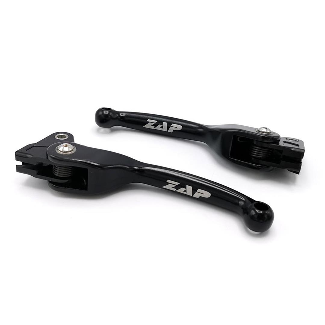 ZAP TechniX FLEX-Hebel Set Simson Schwarz ZAP Simson Hebel ZAP-Technix-Shop
