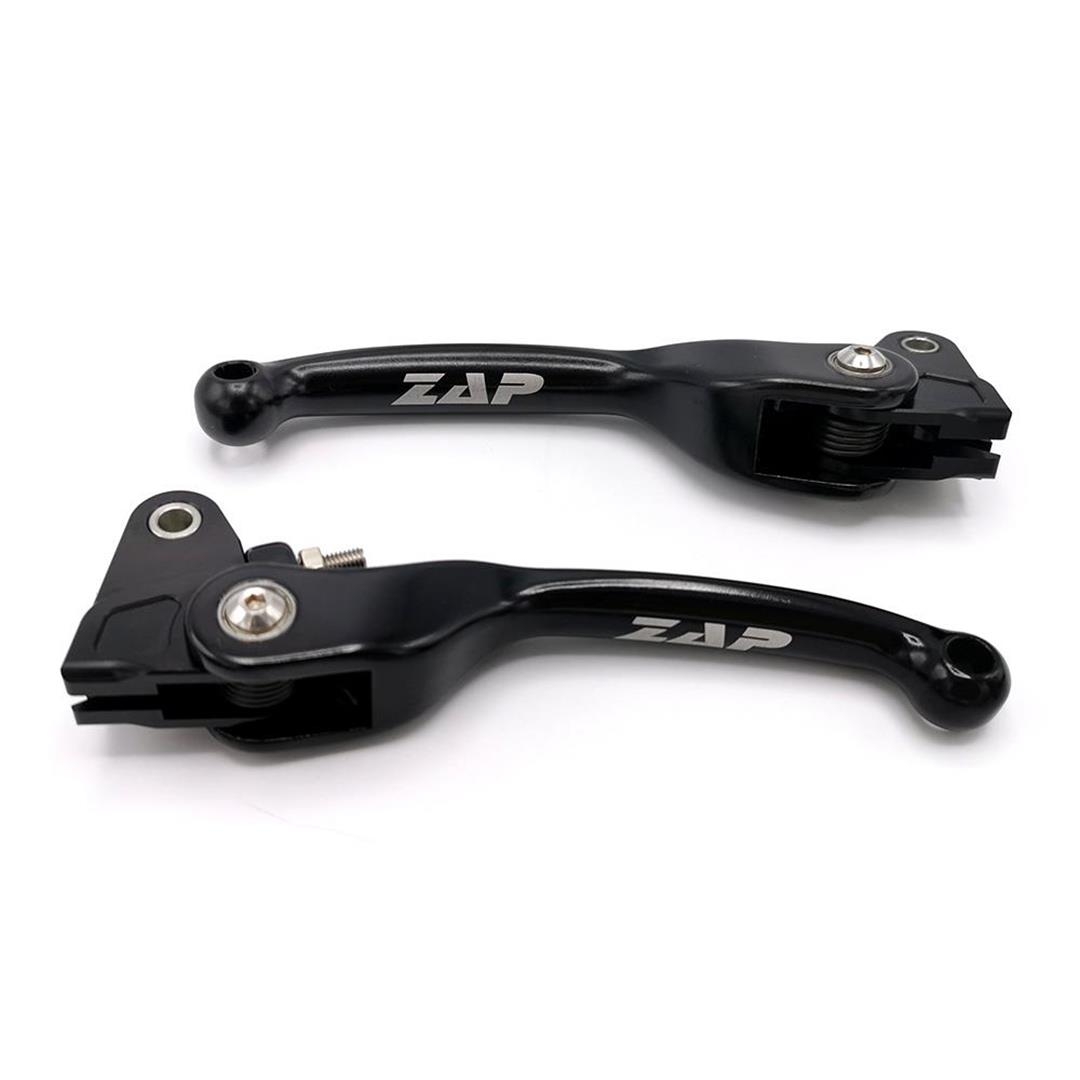 ZAP TechniX FLEX-Hebel Set Simson Schwarz ZAP Simson Hebel ZAP-Technix-Shop