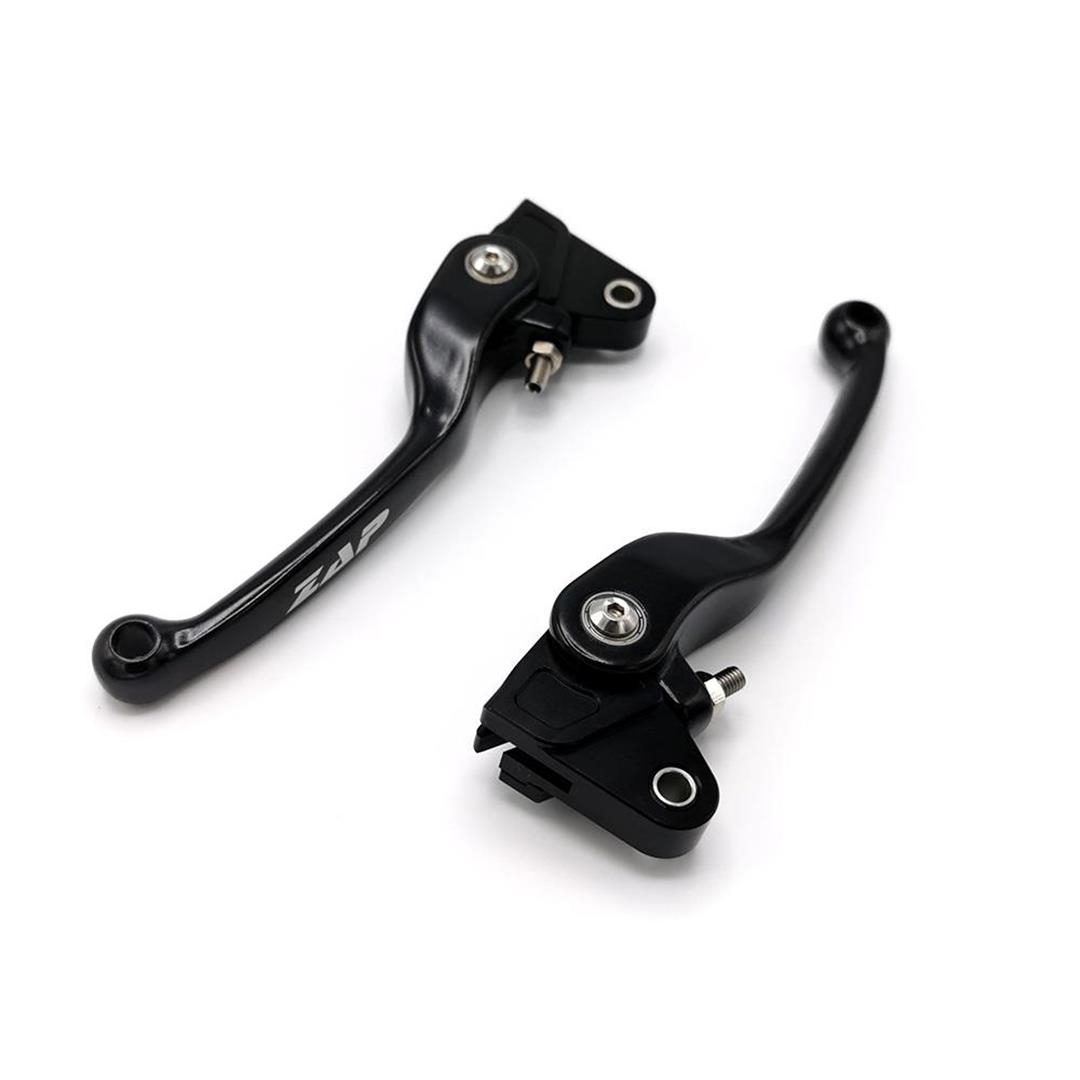ZAP TechniX FLEX-Hebel Set Simson Schwarz ZAP Simson Hebel ZAP-Technix-Shop