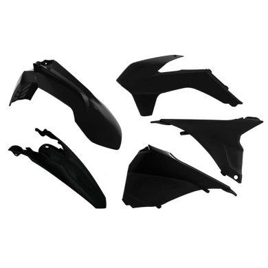 Rtech Plastikkit für KTM EXC 12-13  Schwarz + Airboxabdeckung RTech KTM Plastik-Kits ZAP-Technix-Shop