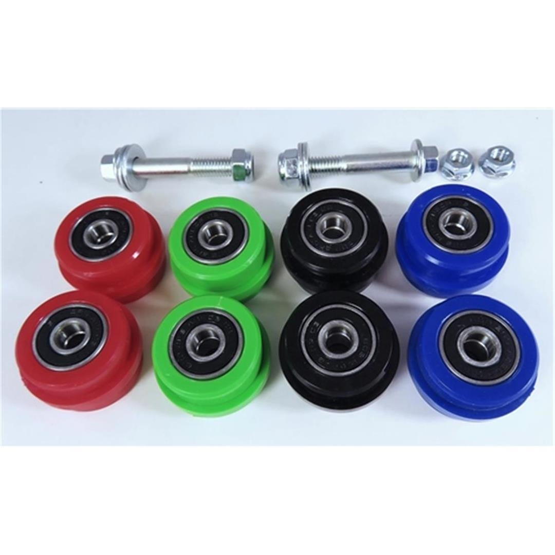 TMD Kettenrollenset Kawasaki KX 250 20- 450 19- Schwarz Kettenrollen ZAP-Technix-Shop