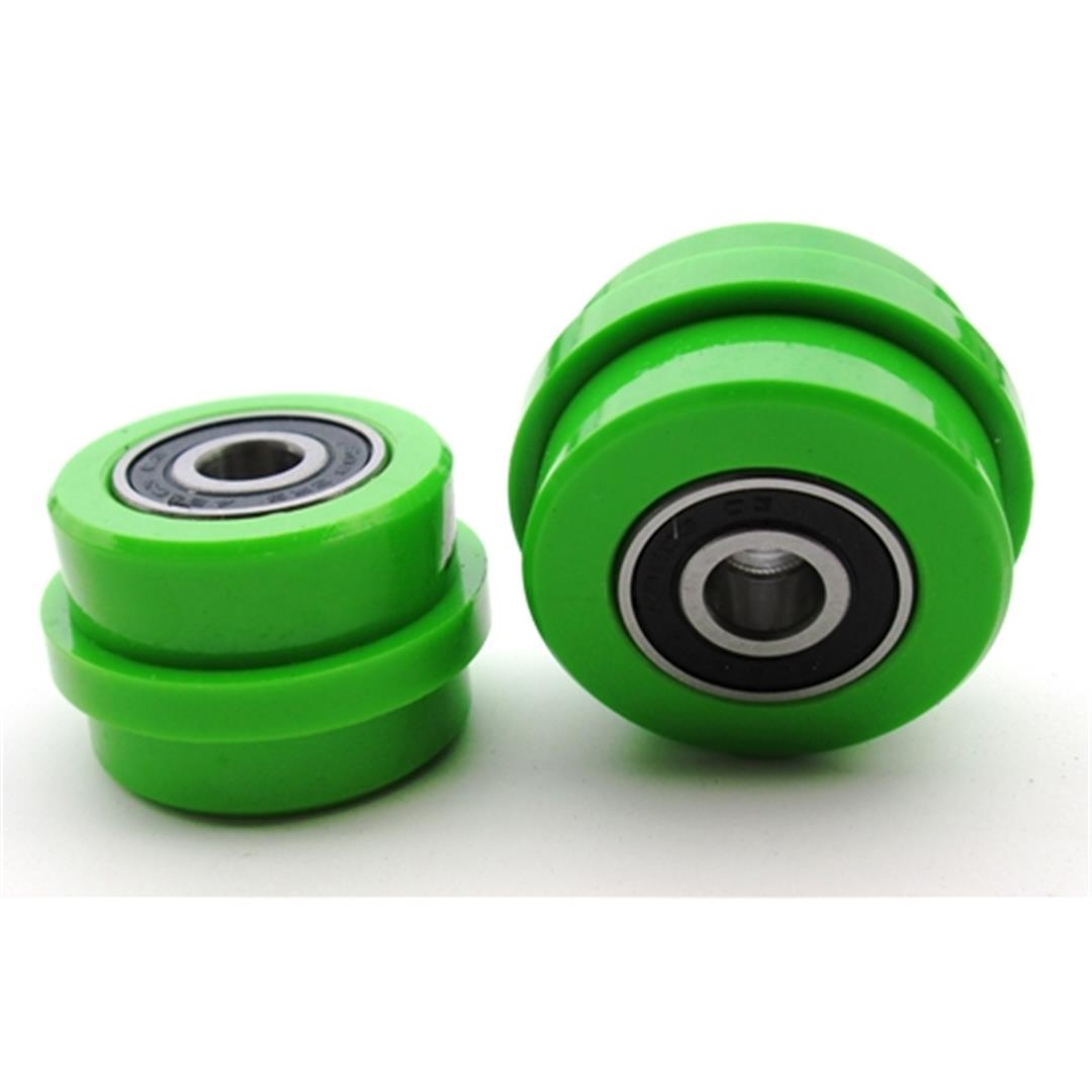 TMD Kettenrollenset Kawasaki KX 250 20- 450 19- Grün Kettenrollen ZAP-Technix-Shop