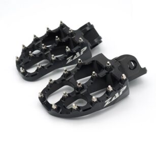 ZAP E-Peg Fußrasten für Yamaha, GasGas, KTM/HSQ -16, Fantic Schwarz Gas Gas Fußrasten ZAP-Technix-Shop