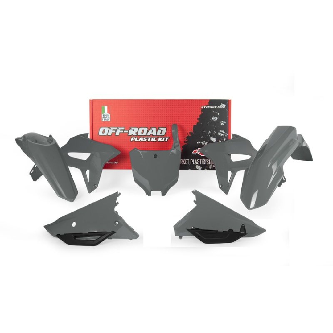 Plastikkit Honda CRF 450 2021- / CRF 250 2022- Grau 6tlg. Honda Plastik-Kits ZAP-Technix-Shop