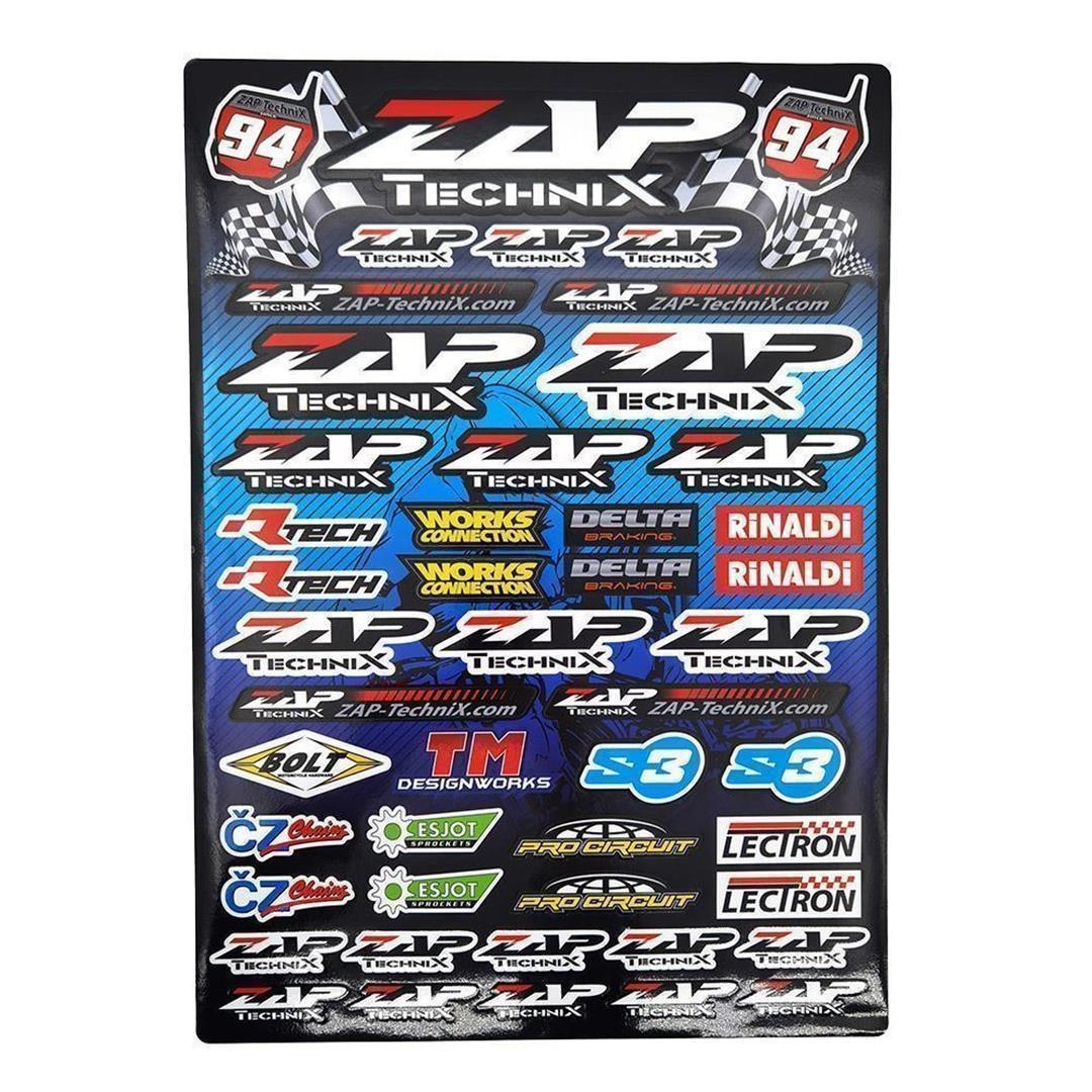 ZAP TechniX Stickerkit 42 x 30 cm Sticker ZAP-Technix-Shop