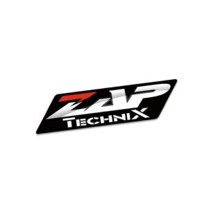 Gabelsticker ZAP schwarz (2 Stück) Sticker ZAP-Technix-Shop