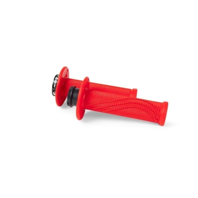 Rtech R20 Lock on Griffe Beta neon Rot Schraub Griffe ZAP-Technix-Shop